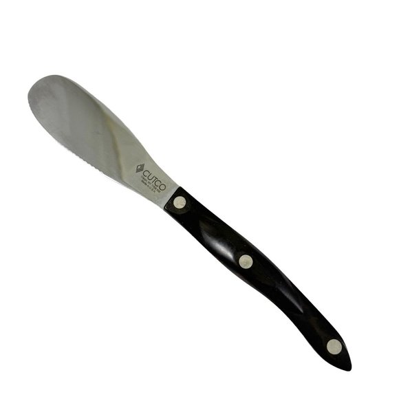 Cutco Flat Serrated Spatula Spreader Knife Stainless Steel 1768 KL Made in USA - Picture 1 of 3